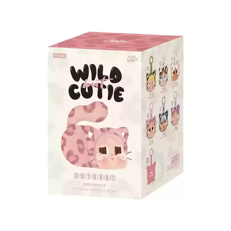 CryBaby Wild Cutie Serisi – Kör Kutu Sürpriz Vinil & Peluş Anahtarlık Bebek Figür Toys Türk