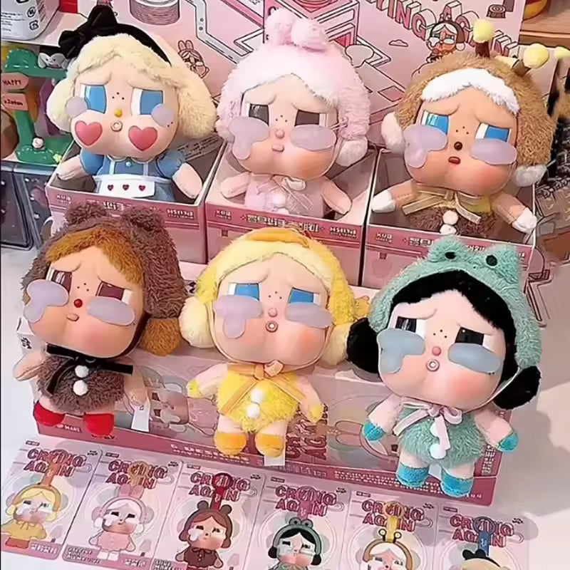 CryBaby Ağlayan Bebek Serisi – Koleksiyonluk Peluş ve Vinil Figür Anahtarlıklar Toys Türk